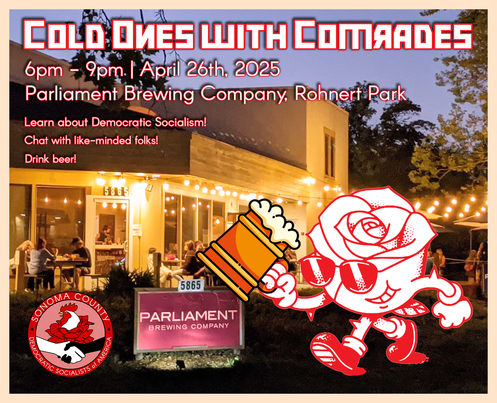 Lee más sobre el artículo Cold Ones With Comrades – April